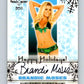 (HCW) 2011 Bench Warmer Happy Holidays Brandie Moses Autograph 04301