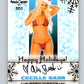 (HCW) 2011 Bench Warmer Happy Holidays Cecille Gahr Autograph 04303