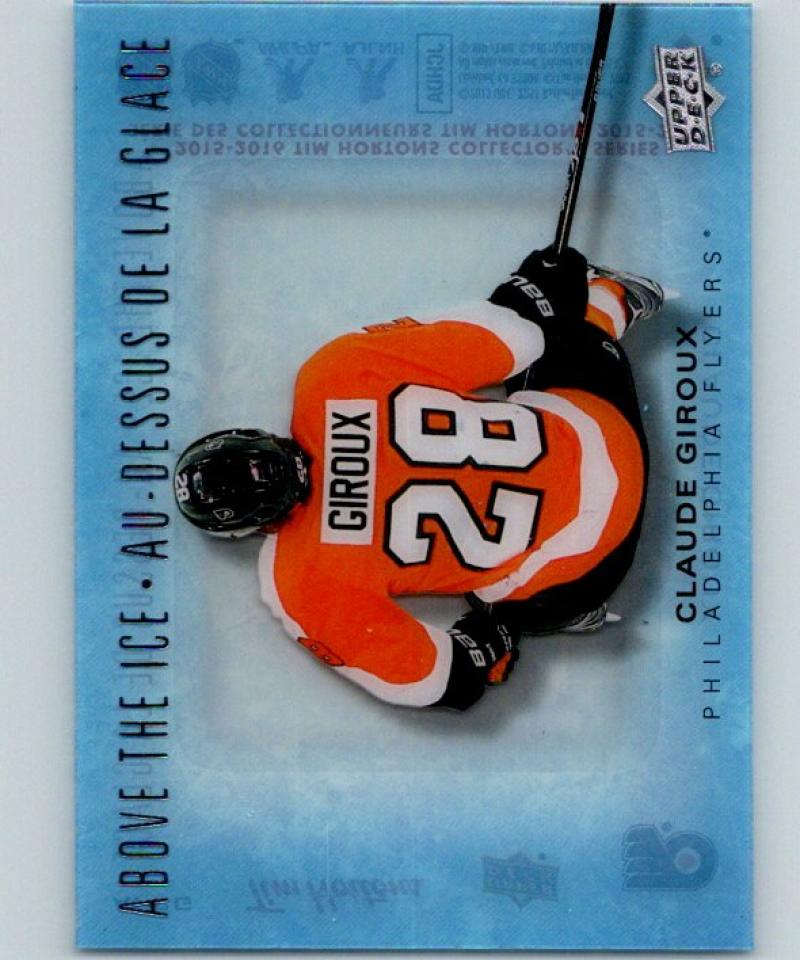 2015-16 Upper Deck Tim Hortons Above The Ice  Claude Giroux NHL 04338