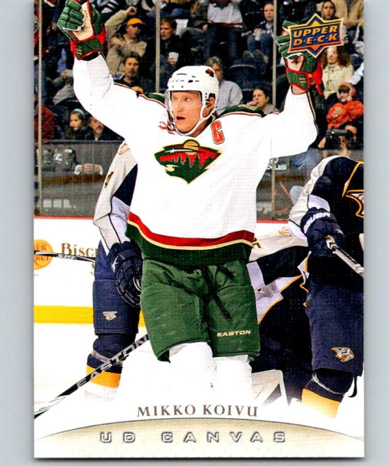 2011-12 Upper Deck Canvas #C42 Mikko Koivu NM-MT Hockey NHL Wild 04341 Image 1