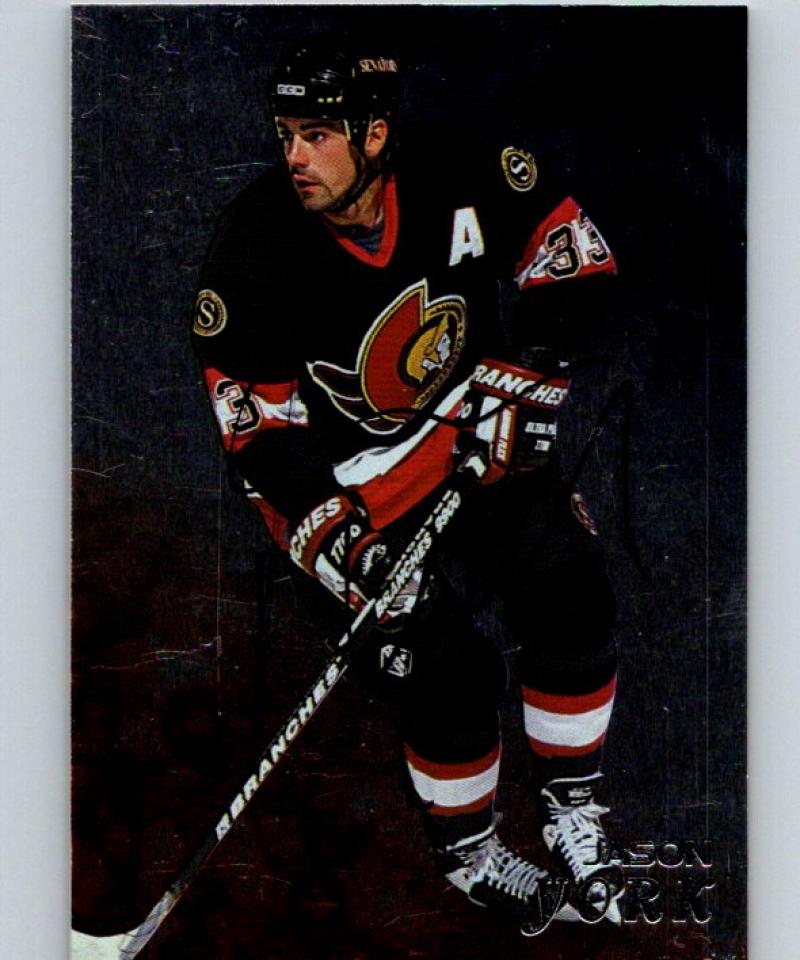 1998-99 Be A Player Autographs #247 Jason York NM-MT Hockey NHL Auto 04345