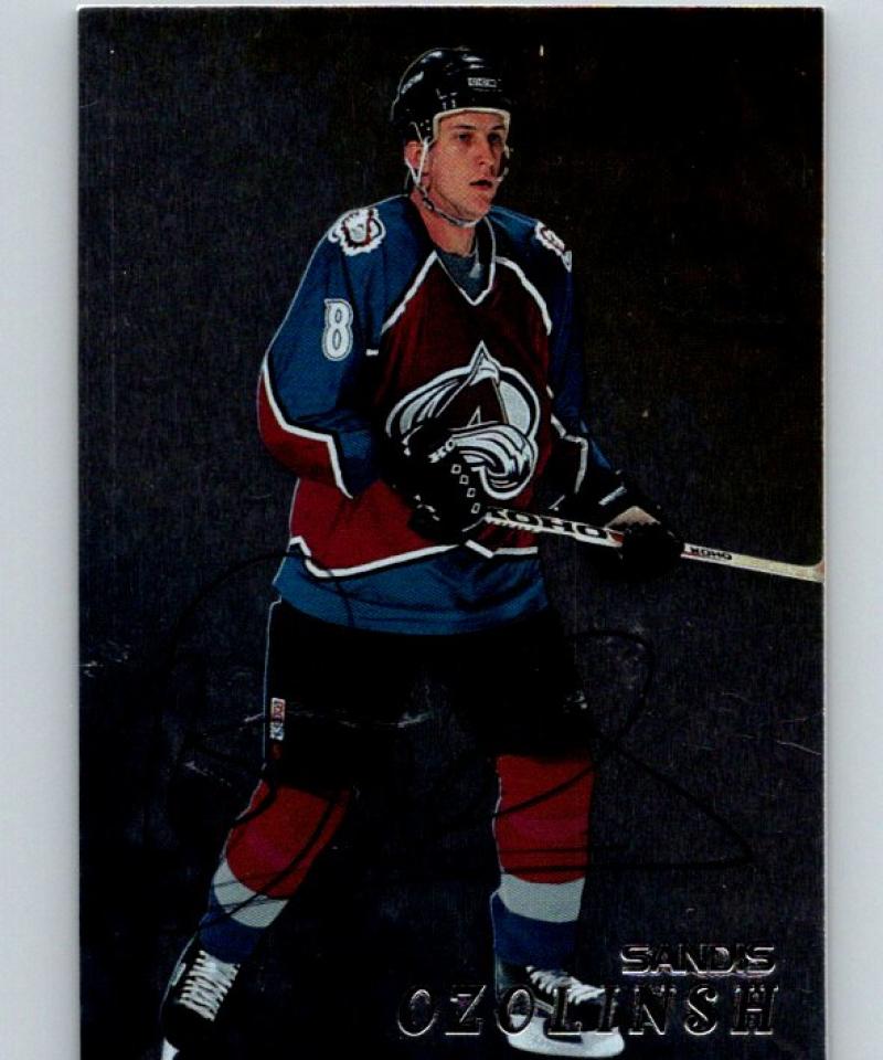 1998-99 Be A Player Autographs #188 Sandis Ozolinsh NM-MT Hockey NHL Auto 04347