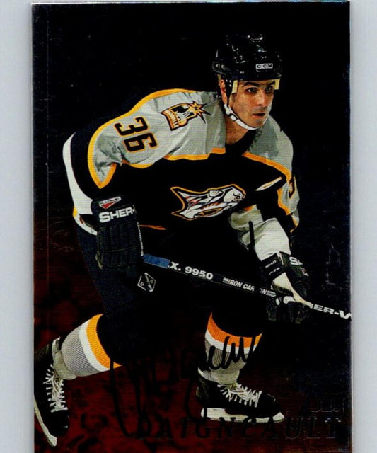 1998-99 Be A Player Autographs #76 J.J. Daigneault NM-MT Hockey NHL Auto 04348 Image 1