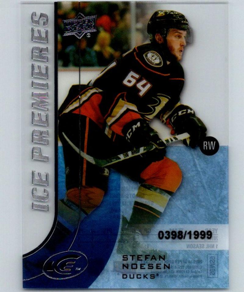 2015-16 Upper Deck Ice Premeires #121 Stefan Noesen Rookie 398/1999 RC 04358 Image 1