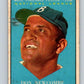 1961 Topps #483 Don Newcombe Baseball MLB Dodgers Vintage 04362