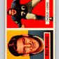 1957 Topps #141 Ray Krouse Football NFL Lions Vintage 04408