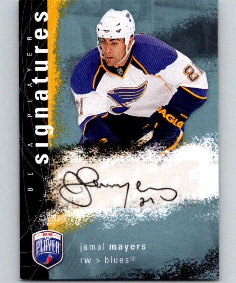2007-08 Upper Deck Be A Player Signatures #SJM Jamal Mayers Auto 04426 Image 1