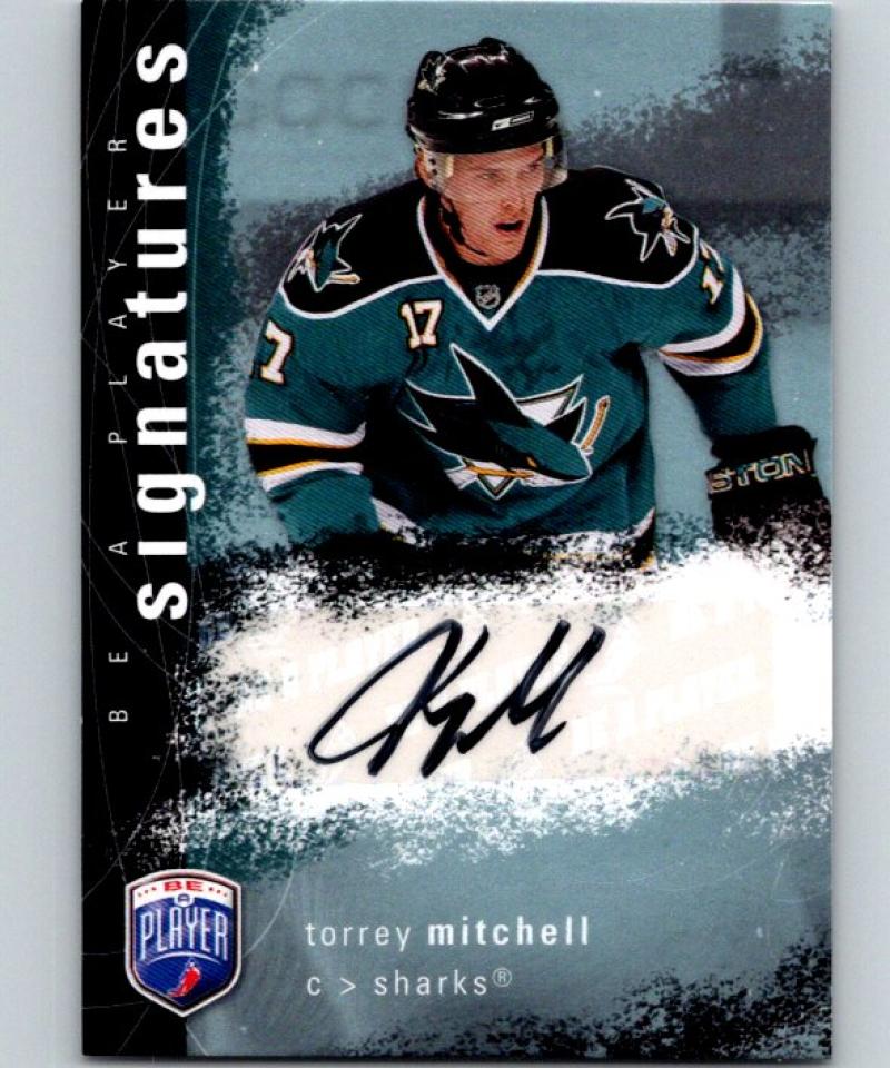 2007-08 Upper Deck Be A Player Signatures #STM Torrey Mitchell Auto 04432 Image 1