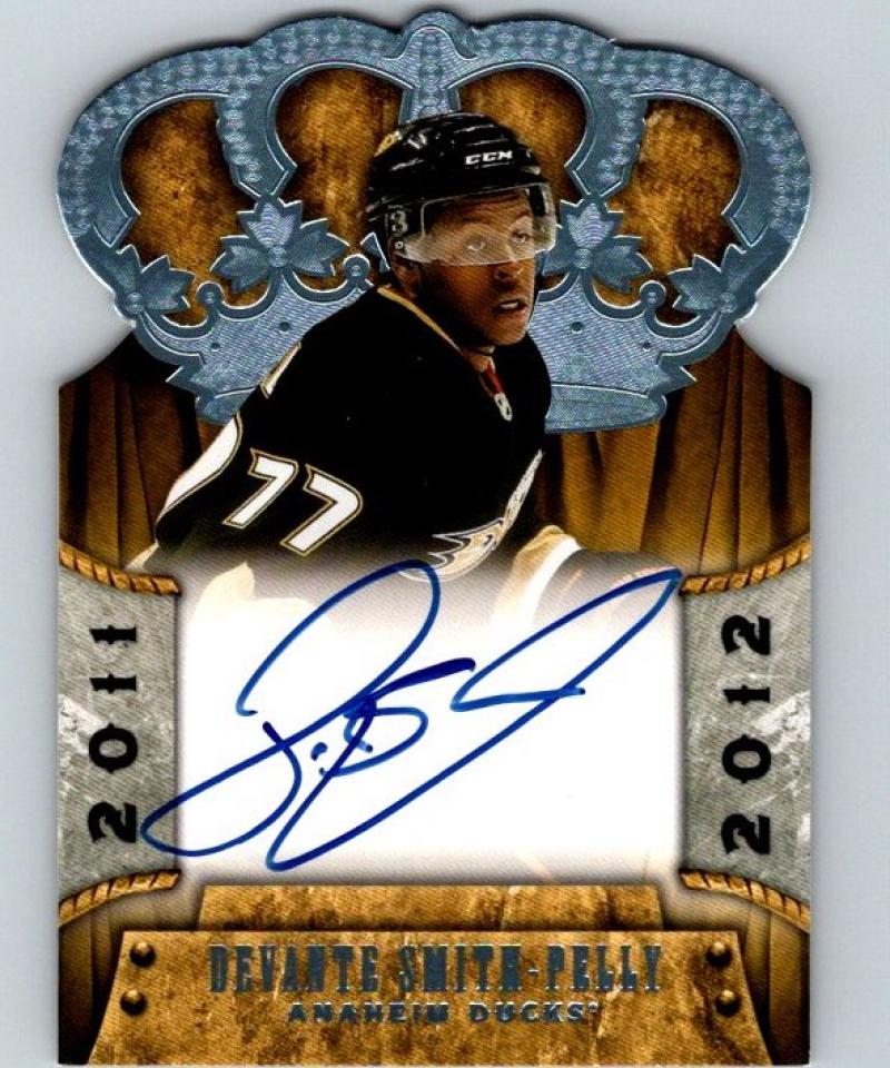 2011-12 Panini Crown Royale Rookie Signatures #157 Devante Smith-Pelly 04449