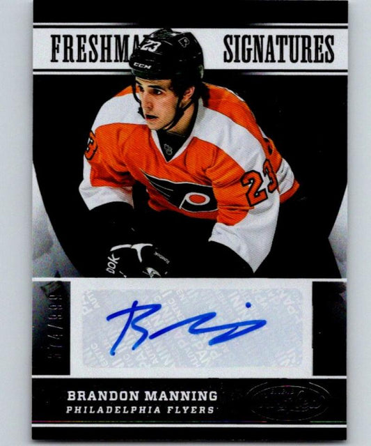 2012-13 Panini Certified #159 Brandon Manning AU RC 374/999 NHL 04451