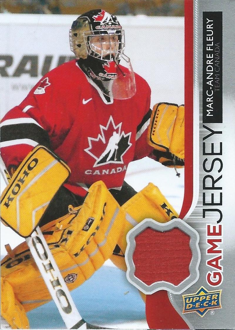 2014-15 Upper Deck Game Jerseys Marc-Andre Fleury NHL Hockey 04479
