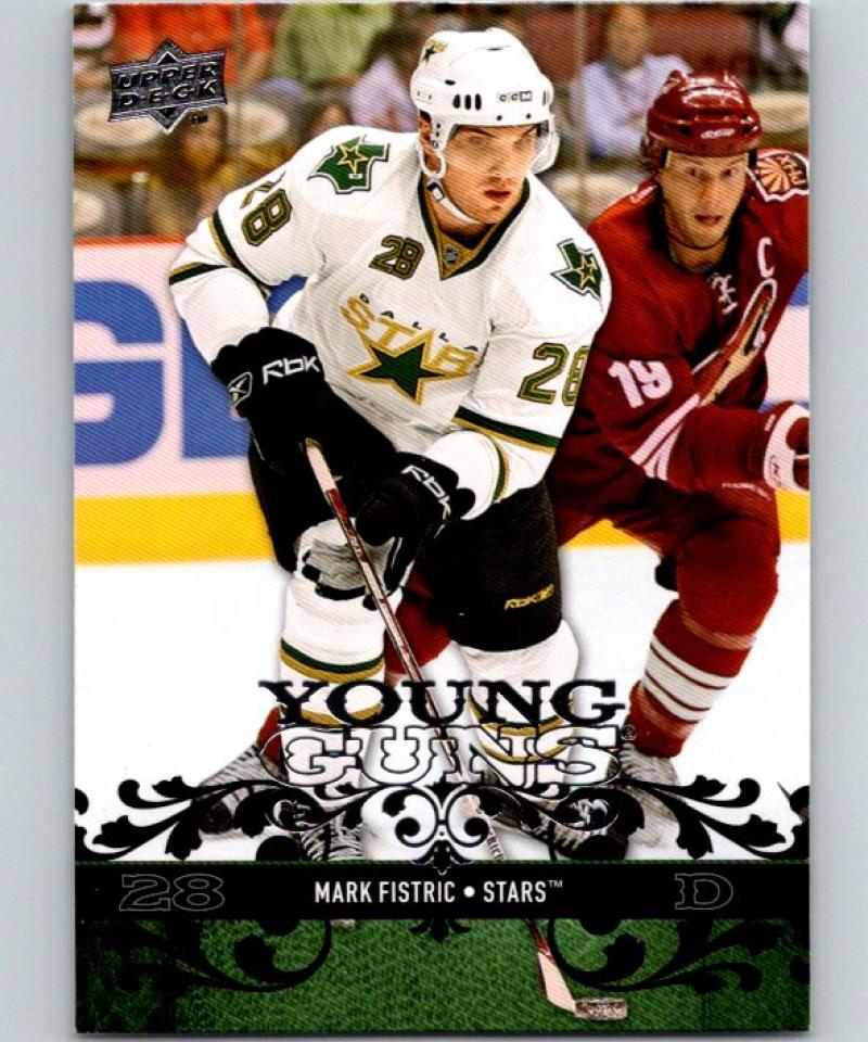 2008-09 Upper Deck #210 Mark Fistric NHL RC Rookie Young Guns YG 04612 Image 1