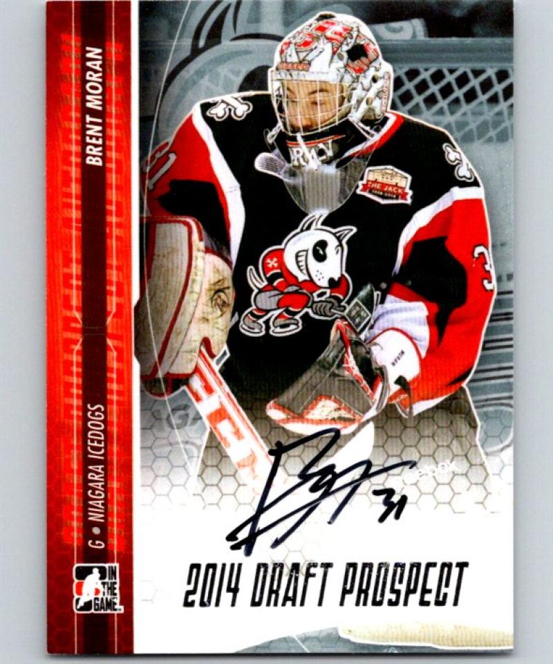 2014-15 ITG Draft Prospects Autographs #ABM2 Brent Moran Auto 04666 Image 1