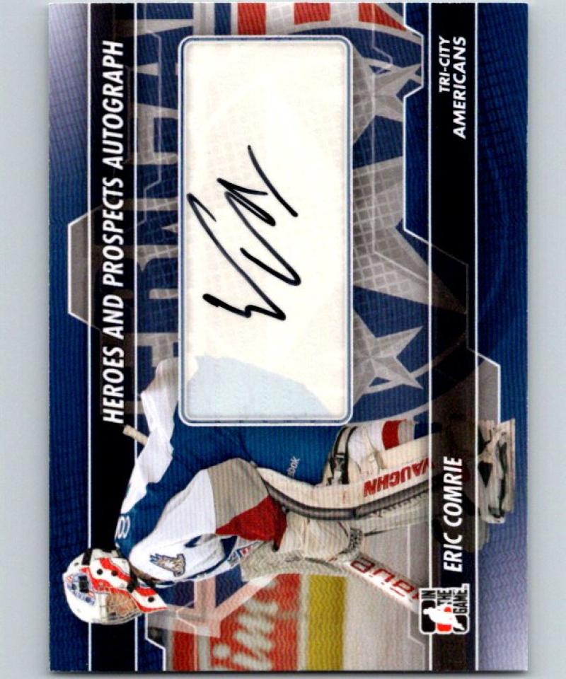 2013-14 ITG Heroes and Prospects Autographs #AEC Eric Comrie Auto 04669