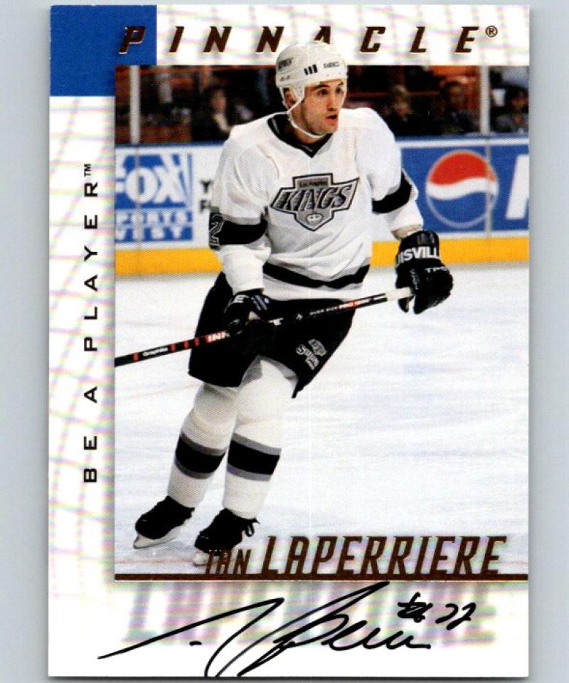 1997-98 Be A Player Autographs #189 Ian Laperriere NHL Auto Kings 04710