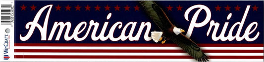 United States USA Bumper Strip 3"x12"  American Pride Image 1