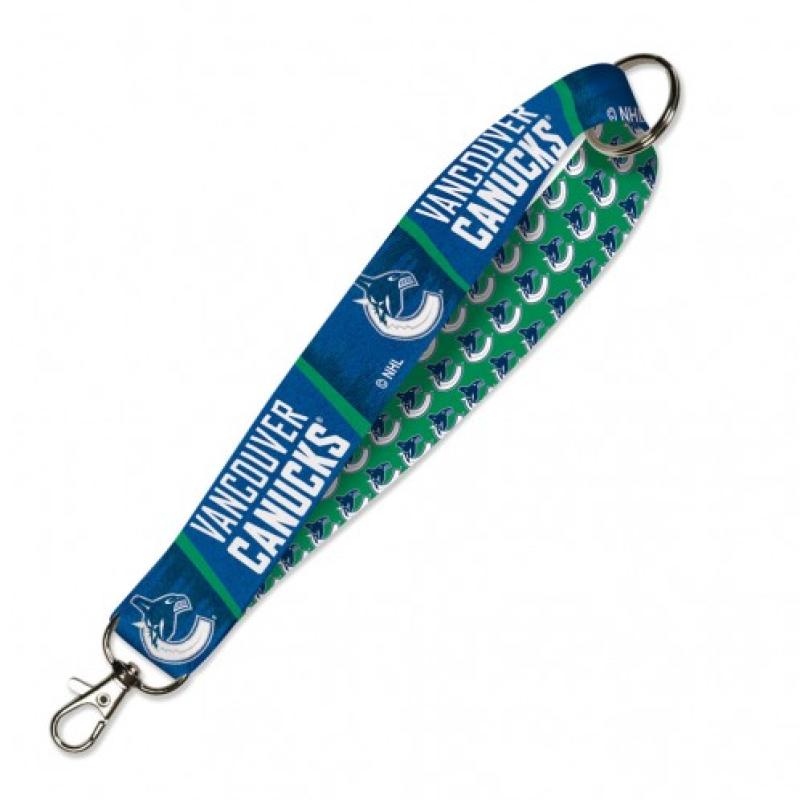 Wincraft Vancouver Canucks 1" Polyester Lanyard Key Wrist Band