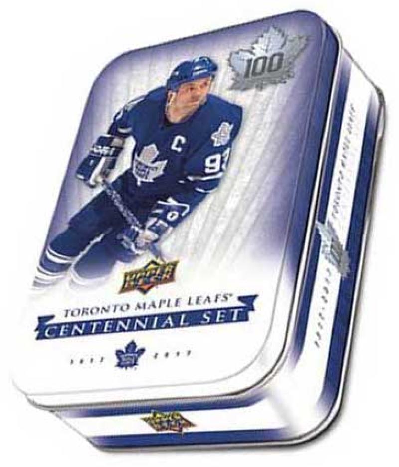 2016-17 UD Toronto Maple Leafs Centennial 12 Pack Tin -Bonus Banner Inside Image 1
