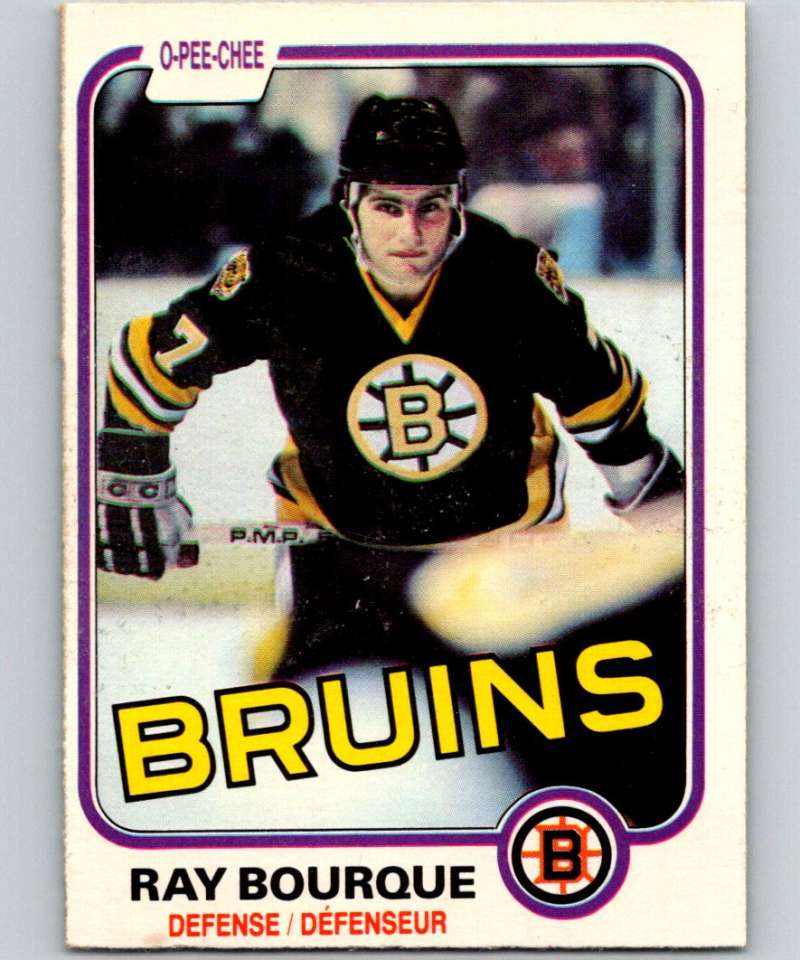 1981-82 O-Pee-Chee #1 Ray Bourque Bruins 6293
