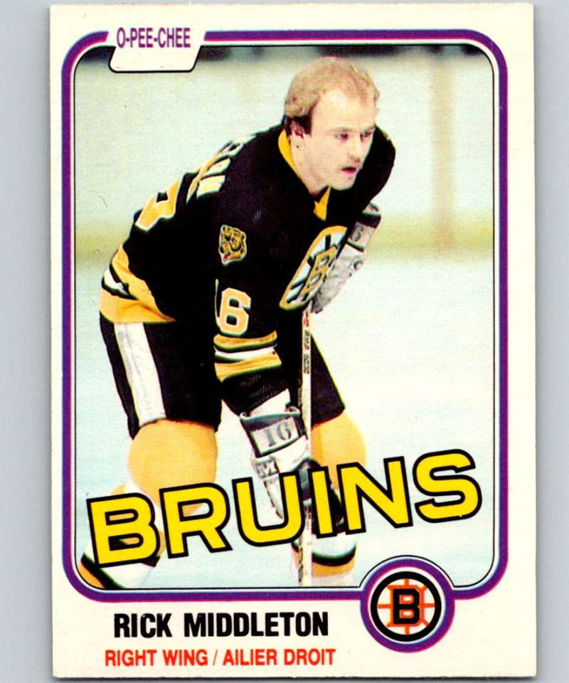 1981-82 O-Pee-Chee #2 Rick Middleton Bruins 6294