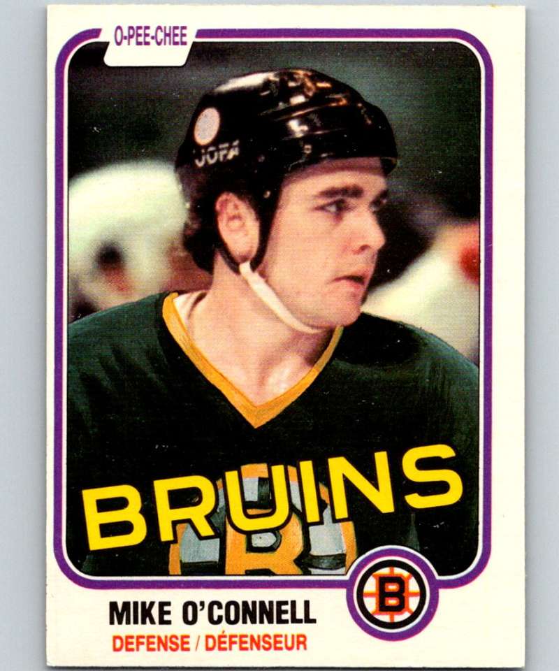 1981-82 O-Pee-Chee #6 Mike O'Connell Bruins 6298