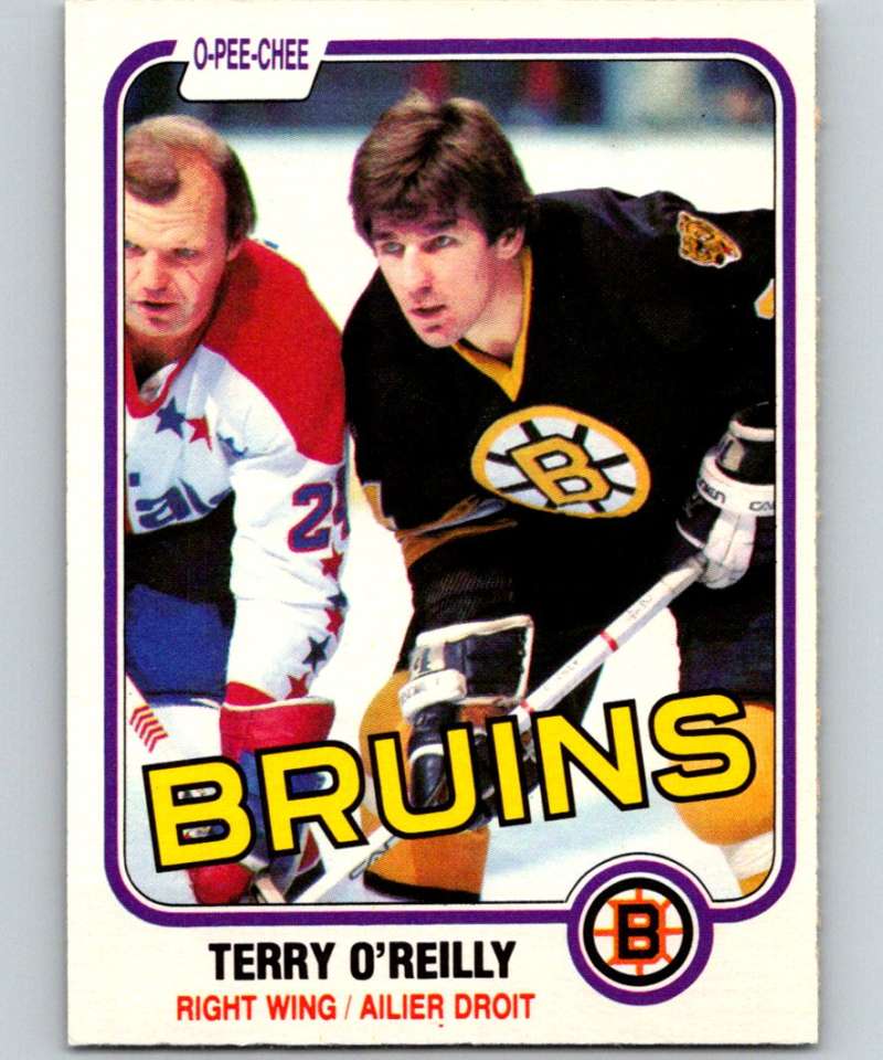 1981-82 O-Pee-Chee #7 Terry O'Reilly Bruins 6299