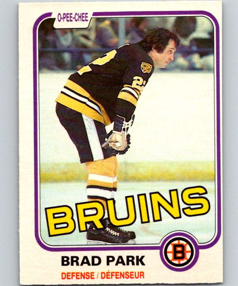 1981-82 O-Pee-Chee #8 Brad Park Bruins 6300