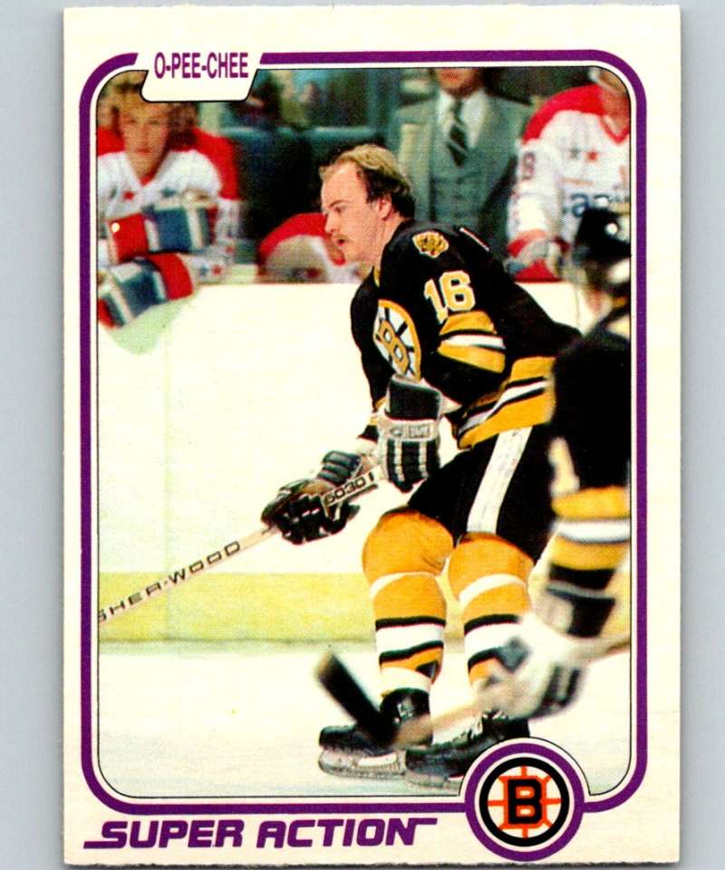 1981-82 O-Pee-Chee #18 Rick Middleton Bruins 6310