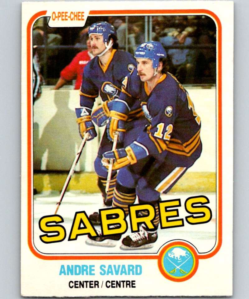 1981-82 O-Pee-Chee #24 Andre Savard Sabres 6316