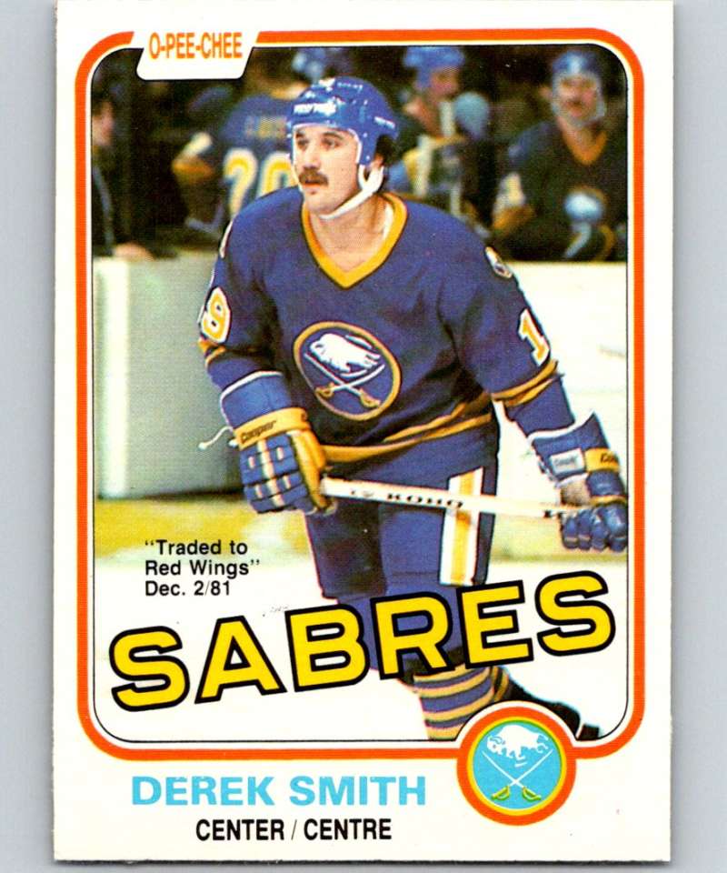 1981-82 O-Pee-Chee #25 Derek Smith Sabres 6317