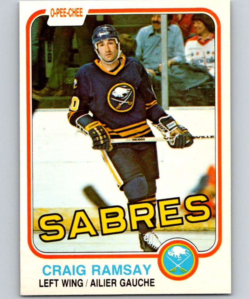 1981-82 O-Pee-Chee #31 Craig Ramsay Sabres 6323