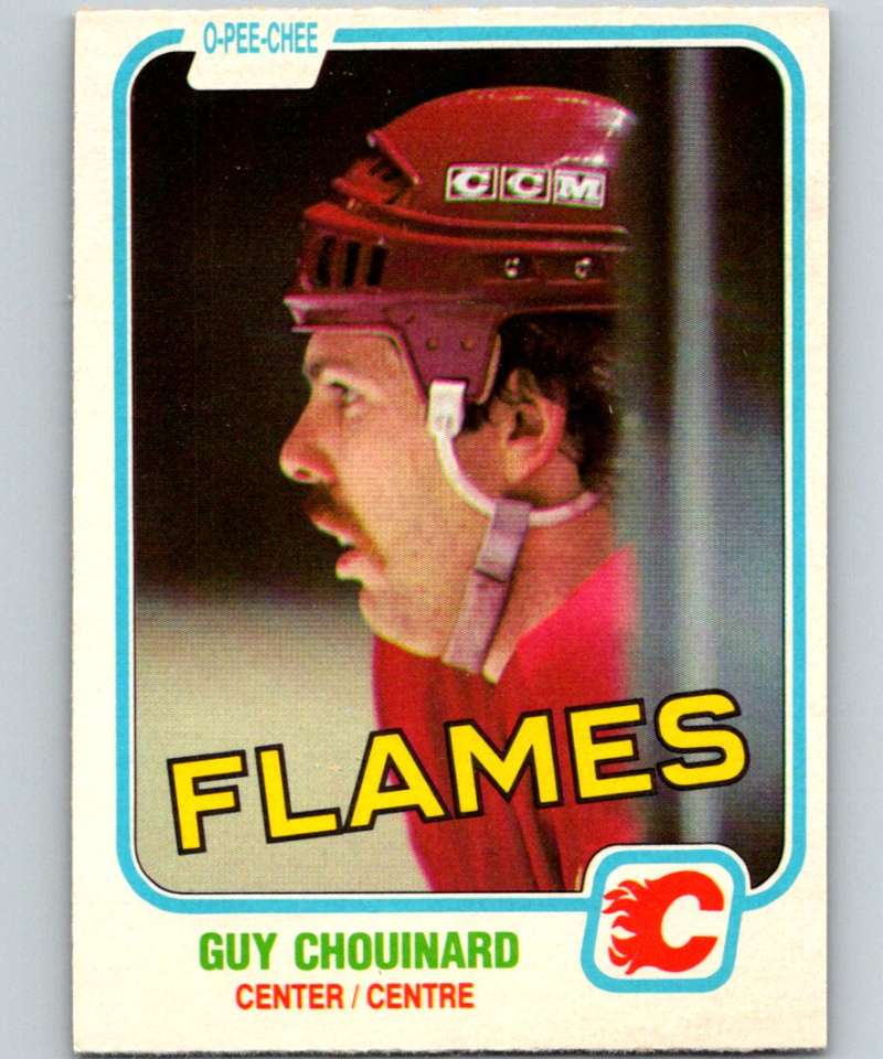 1981-82 O-Pee-Chee #33 Guy Chouinard Flames 6325