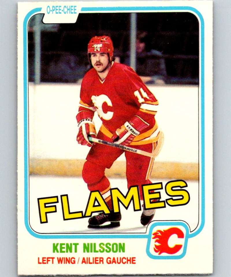 1981-82 O-Pee-Chee #34 Kent Nilsson Flames 6326