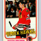 1981-82 O-Pee-Chee #55 Keith Brown Blackhawks 6347