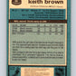 1981-82 O-Pee-Chee #55 Keith Brown Blackhawks 6347