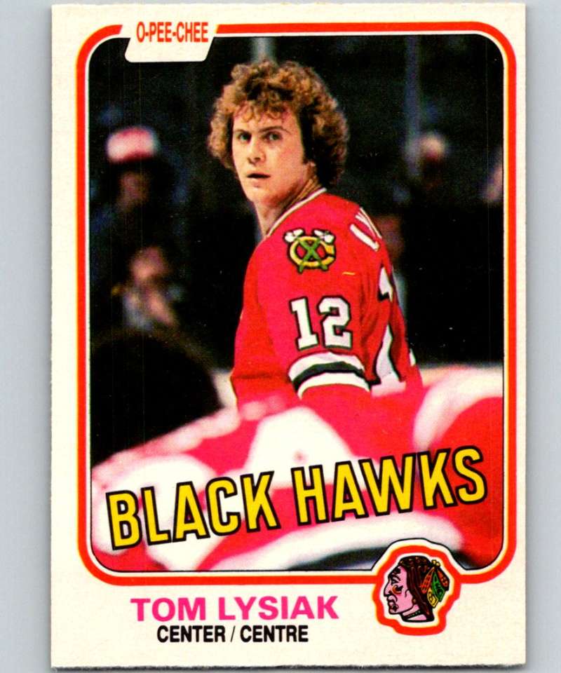 1981-82 O-Pee-Chee #59 Tom Lysiak Blackhawks 6351