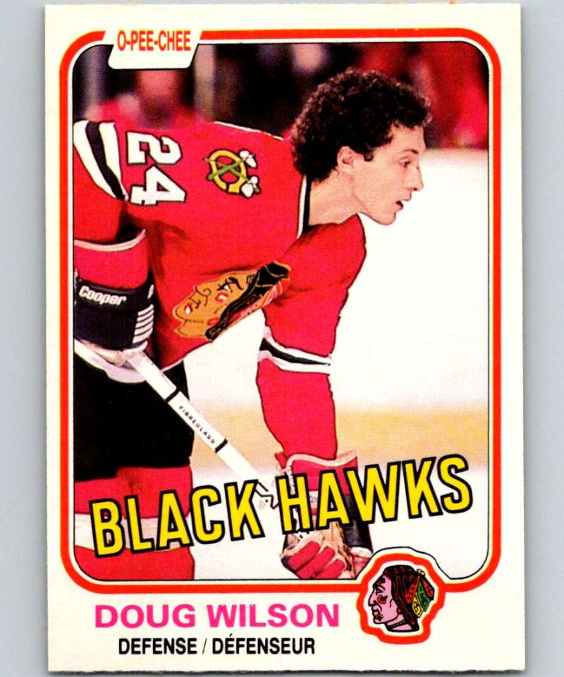 1981-82 O-Pee-Chee #66 Doug Wilson Blackhawks 6358