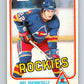 1981-82 O-Pee-Chee #78 Joel Quenneville Rockies 6371