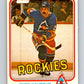 1981-82 O-Pee-Chee #84 Yvon Vautour RC Rookie Rockies 6377