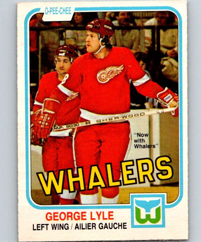 1981-82 O-Pee-Chee #100 George Lyle Whalers 6393