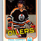 1981-82 O-Pee-Chee #111 Paul Coffey RC Rookie Oilers 6404