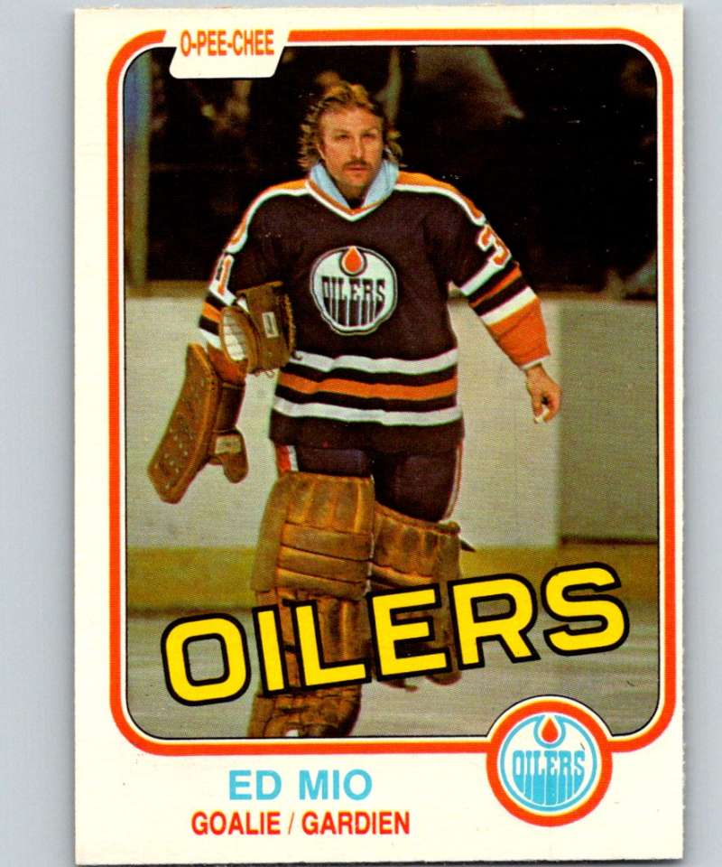 1981-82 O-Pee-Chee #119 Eddie Mio Oilers 6412
