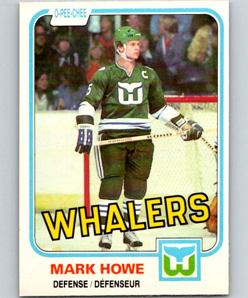 1981-82 O-Pee-Chee #128 Mark Howe Whalers 6421