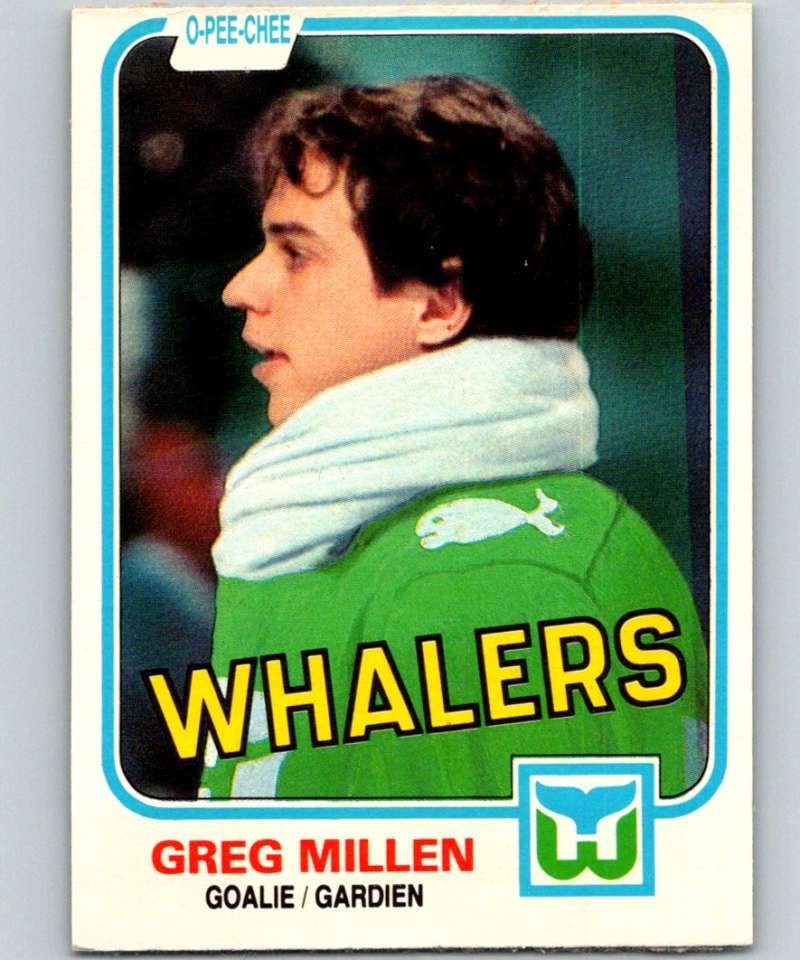 1981-82 O-Pee-Chee #134 Greg Millen Whalers 6427