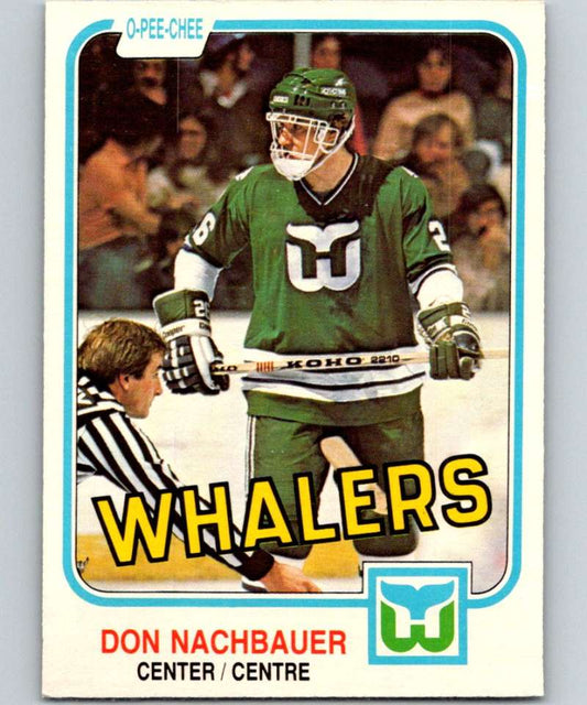 1981-82 O-Pee-Chee #138 Don Nachbaur RC Rookie Whalers 6431