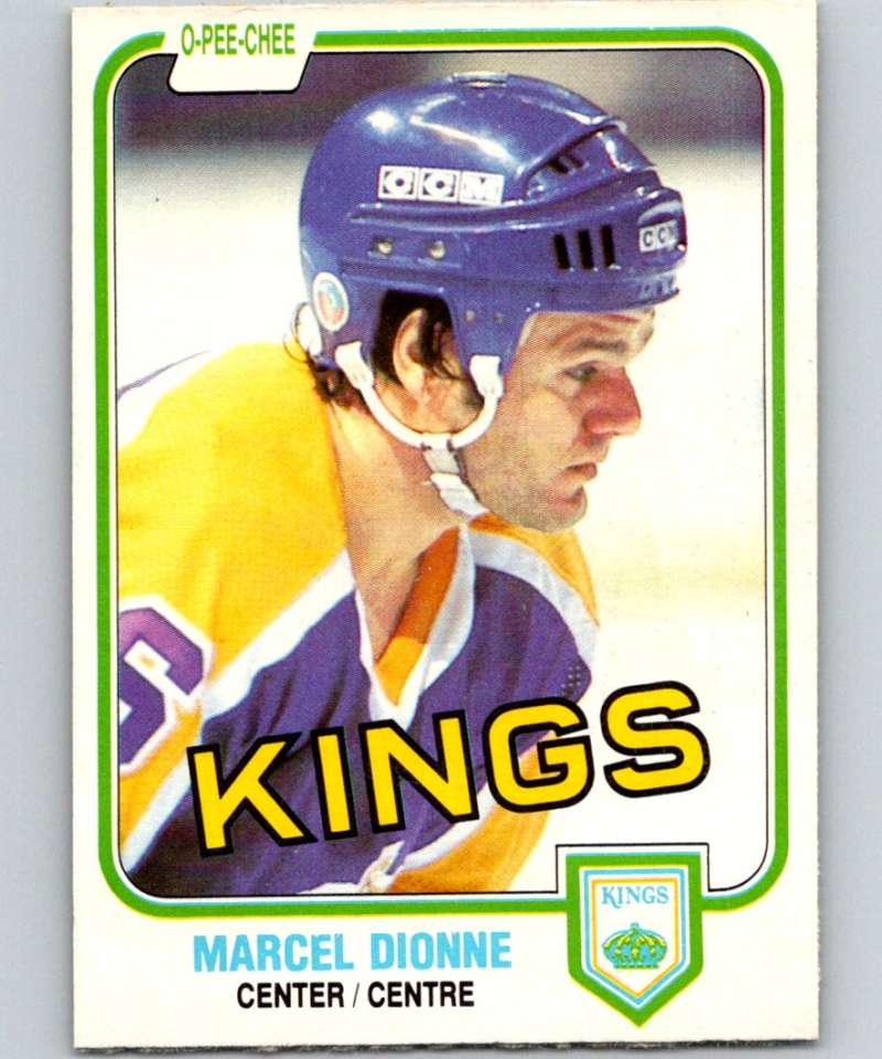 1981-82 O-Pee-Chee #141 Marcel Dionne Kings 6434