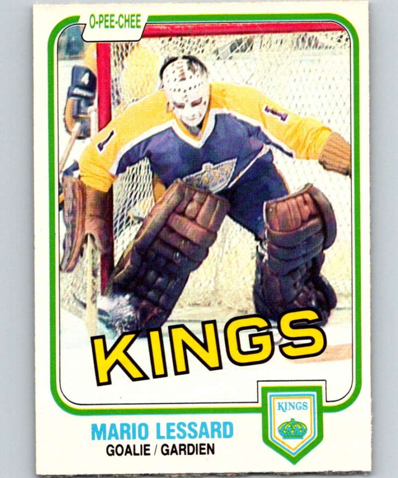1981-82 O-Pee-Chee #146 Mario Lessard Kings 6439