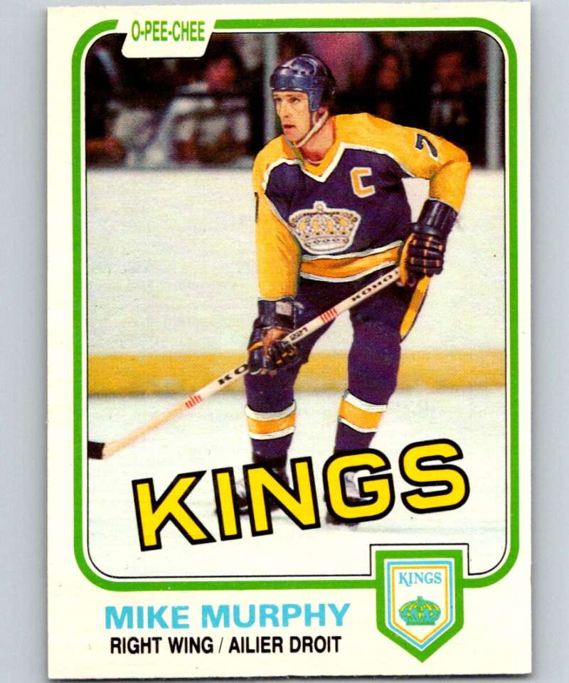 1981-82 O-Pee-Chee #149 Mike Murphy Kings 6442
