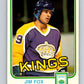 1981-82 O-Pee-Chee #153 Jim Fox RC Rookie Kings 6446