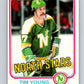 1981-82 O-Pee-Chee #169 Tim Young North Stars 6462